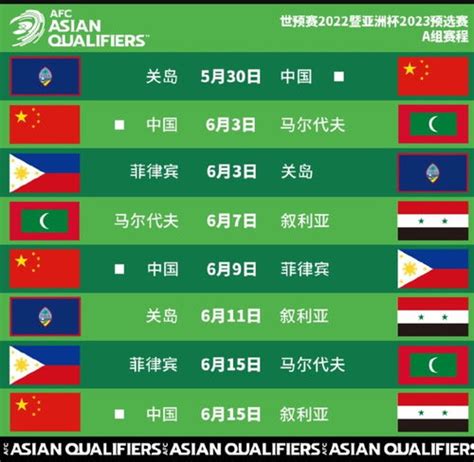 2023年欧洲杯预选赛赛程